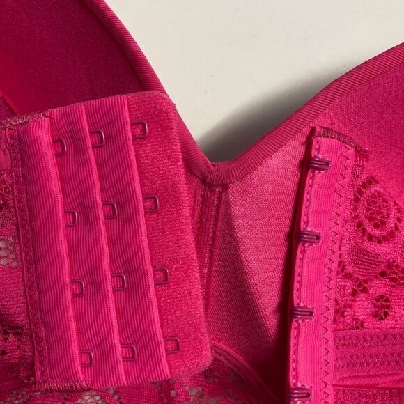 BLAKE & Co. Women’s Pink Lace Bra, Size 38C,nylon & spandex blend, New with tags - Picture 6 of 11